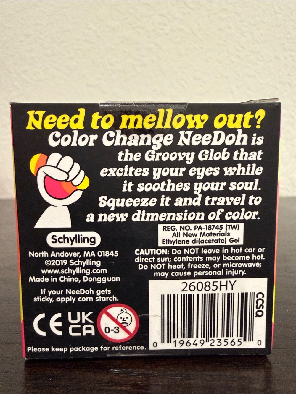 Needoh Color Change - Yellow - Picture 6 of 6
